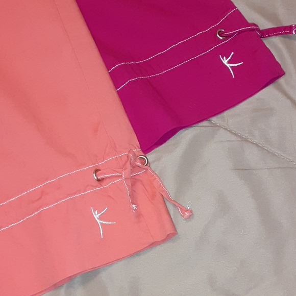 2 pair Danskin Now cotton capris - Picture 4 of 7